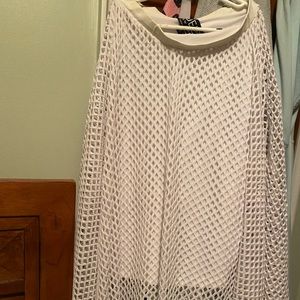 White skirt, used only once.